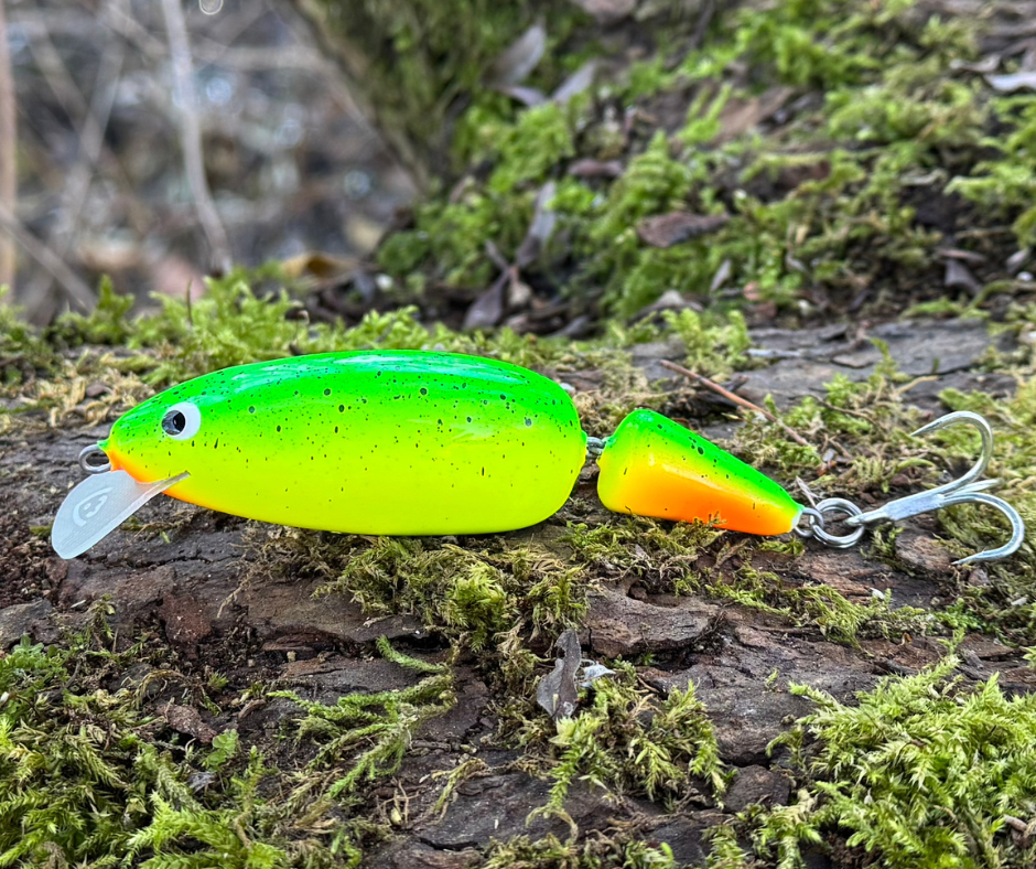 Obrázok produktu Wobler 3STAN FATTY 100 Jointed plávajúci – Freckled Blue Back Chart