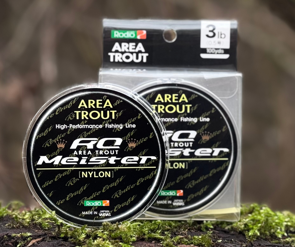 Obrázok produktu Vlasec RODIO CRAFT Trout Area Meister Nylon #0,5 (0,128mm) – 92m