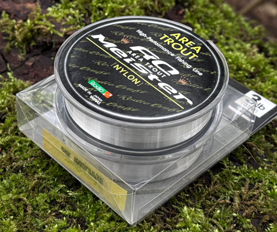 Obrázok produktu Vlasec RODIO CRAFT Trout Area Meister Nylon #0,5 (0,128mm) – 92m