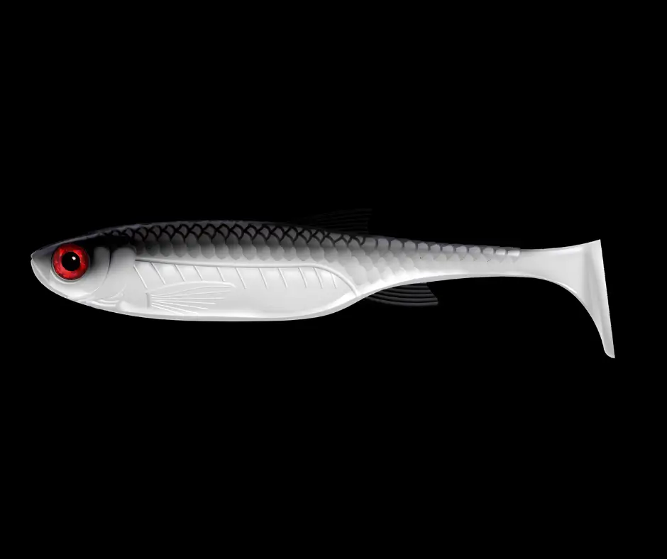 Obrázok produktu LIBRA LURES Kraken Shad 8″ – White 001 – 1ks/bal