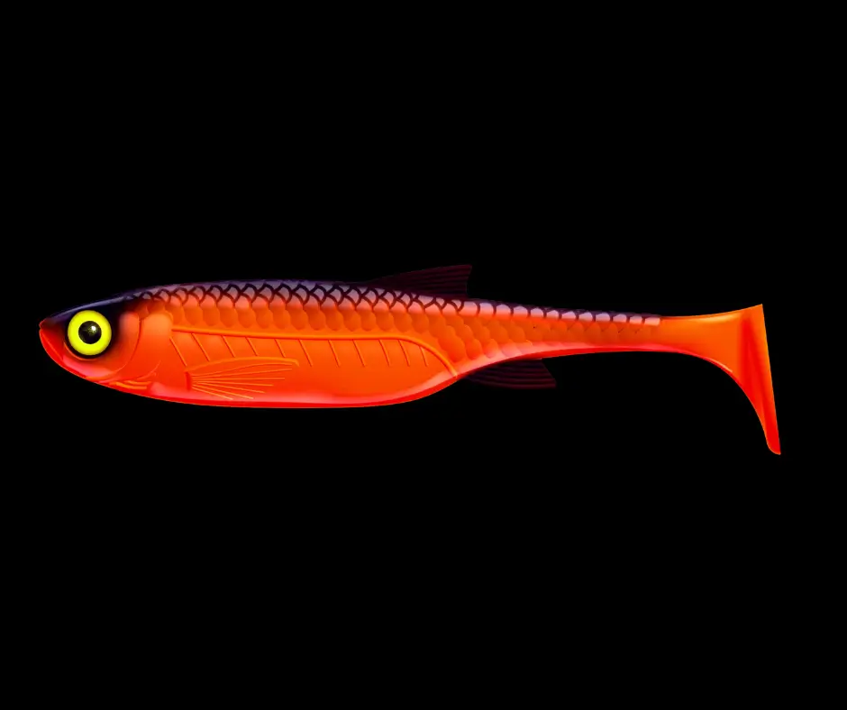 Obrázok produktu LIBRA LURES Kraken Shad 8″ – Hot Orange 011 – 1ks/bal