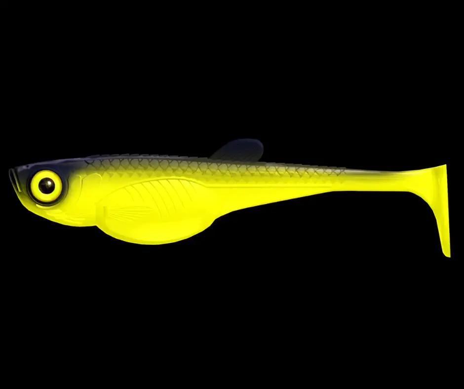 Obrázok produktu LIBRA LURES Embrion Shad 8″ – Hot Yellow 006 – 1ks/bal