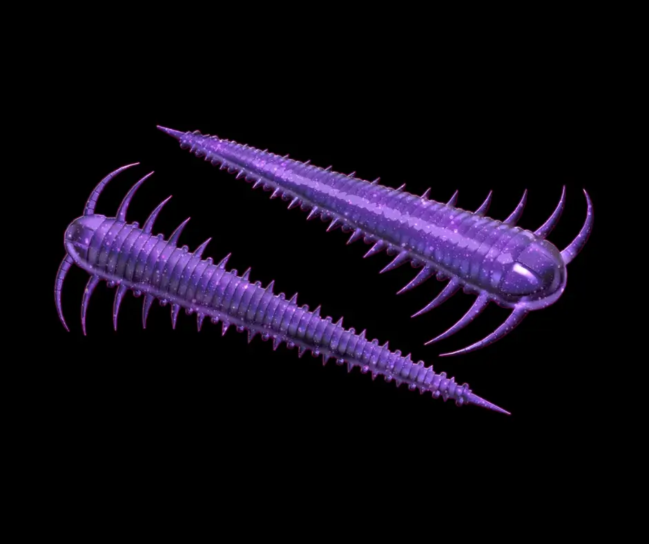 Obrázok produktu LIBRA LURES Slayzur 55 – Purple with Glitter 020 (Krill) – 12ks/bal