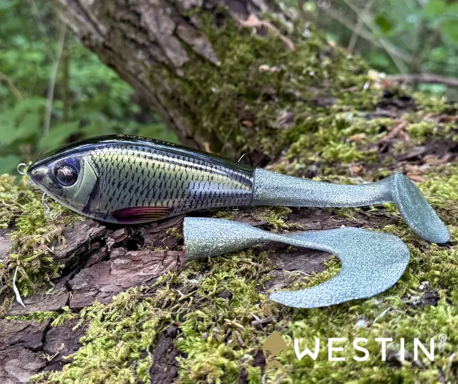 Obrázok produktu Wobler WESTIN Swim Tail 12cm – Real Roach