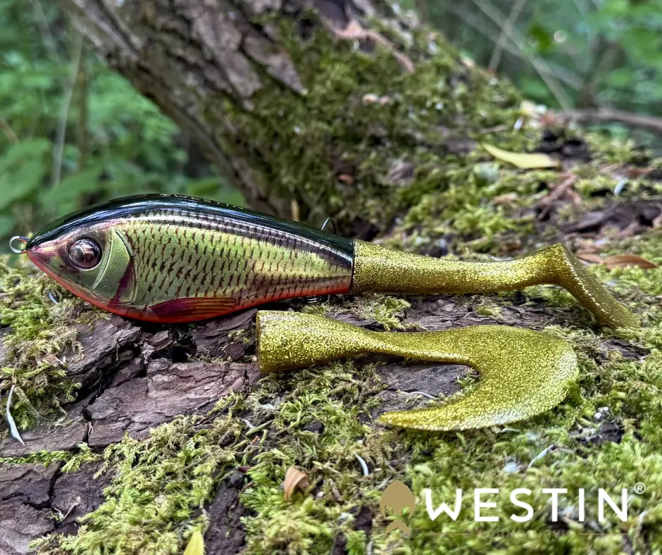 Obrázok produktu Wobler WESTIN Swim Tail 12cm – Real Rudd