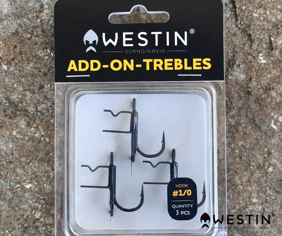 Obrázok produktu Trojháčiky WESTIN Add-On-Trebles veľ.1/0 – 3ks