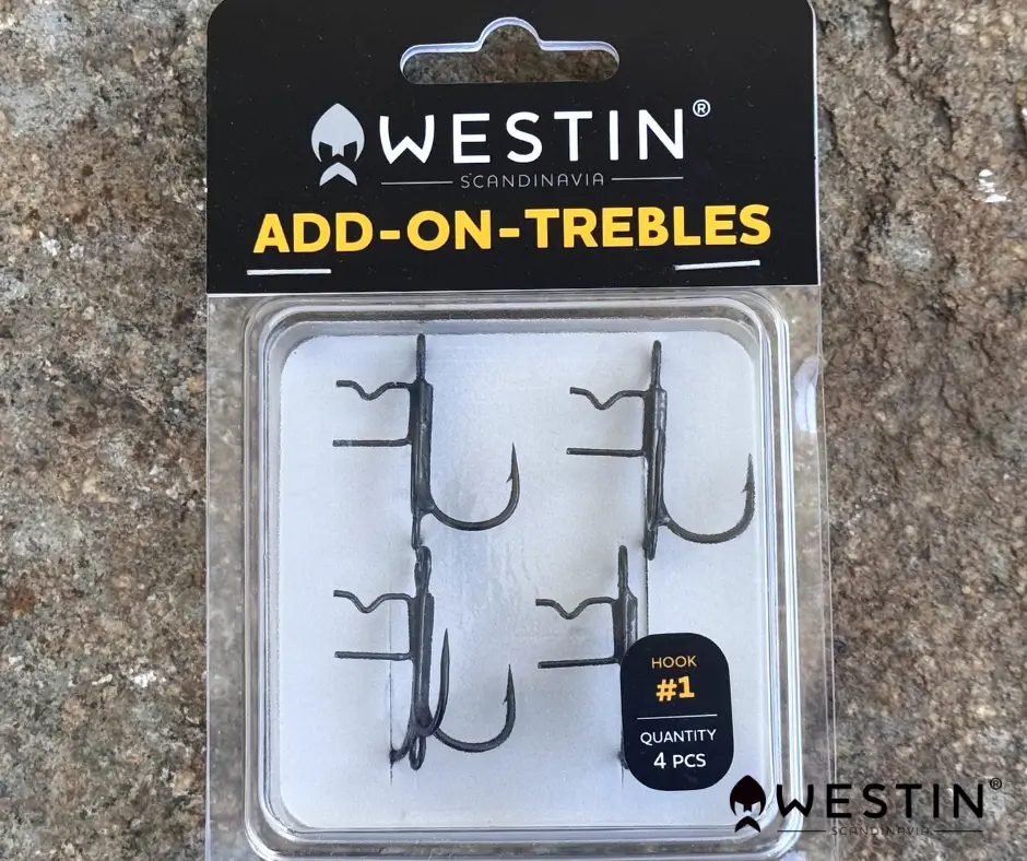 Obrázok produktu Trojháčiky WESTIN Add-On-Trebles veľ.1 – 4ks
