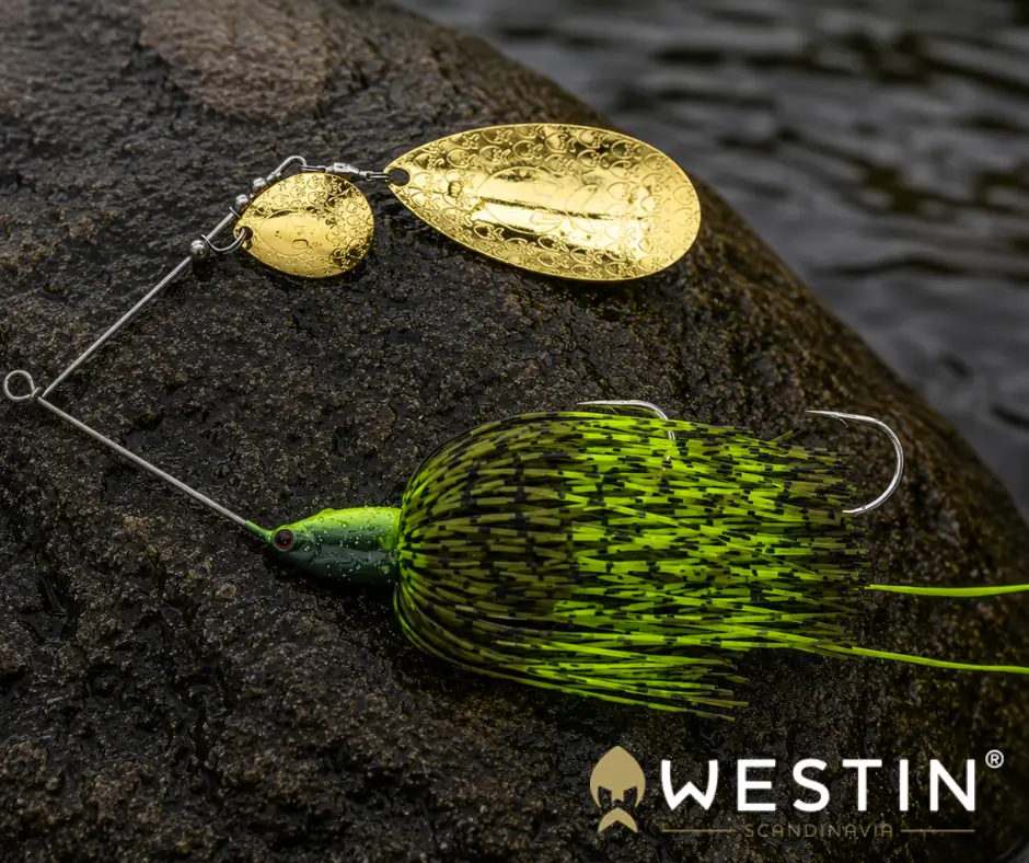 Obrázok produktu Spinnerbait WESTIN MonsterVibe Indiana V2 45g – Halequin