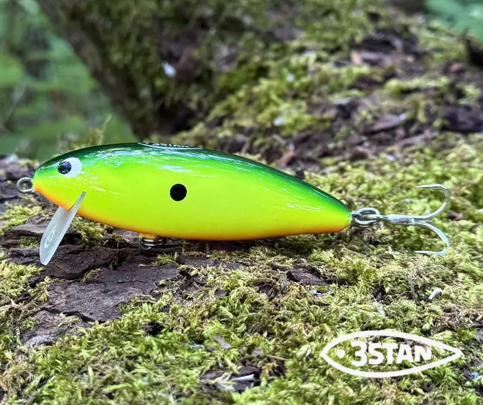 Obrázok produktu Wobler 3STAN FATTY 90 SS plávajúci – Green Freak