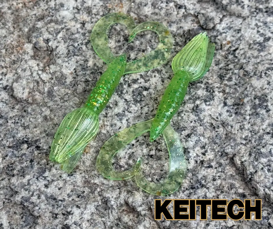 Obrázok produktu KEITECH Little Spider 2″- 5,08cm – Lime Chartreuse – 8ks/bal