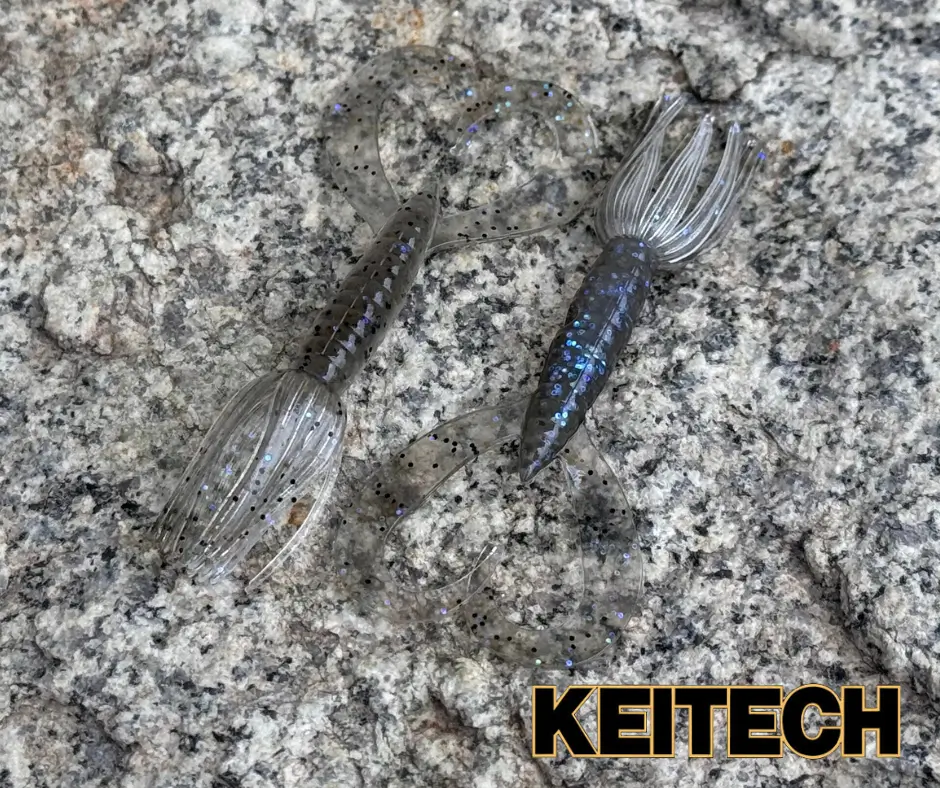 Obrázok produktu KEITECH Little Spider 2″- 5,08cm – Electric Shad – 8ks/bal
