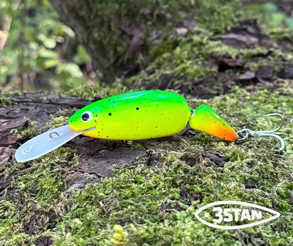 Obrázok produktu Wobler 3STAN FATTY 120 Jointed MR plávajúci – Fire Tail Freckled Canary