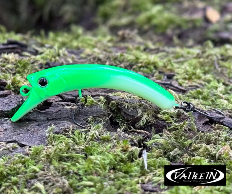 Obrázok produktu Wobler VALKEIN Snaizer F C265 – Lime Glow Cross