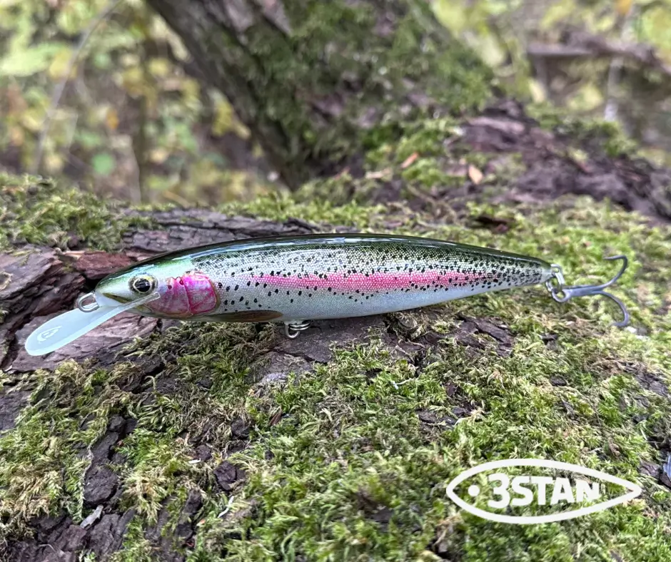 Obrázok produktu Wobler 3STAN FM150KMR plávajúci – Rainbow Trout