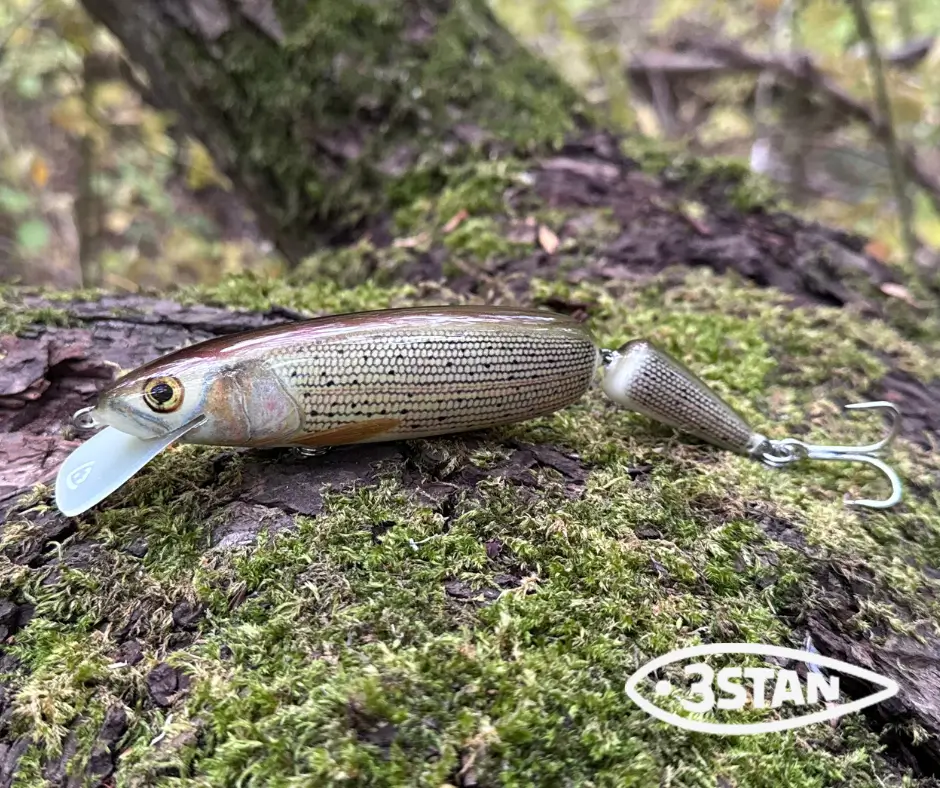 Obrázok produktu Wobler 3STAN Fatty 160 Jointed plávajúci – Grayling